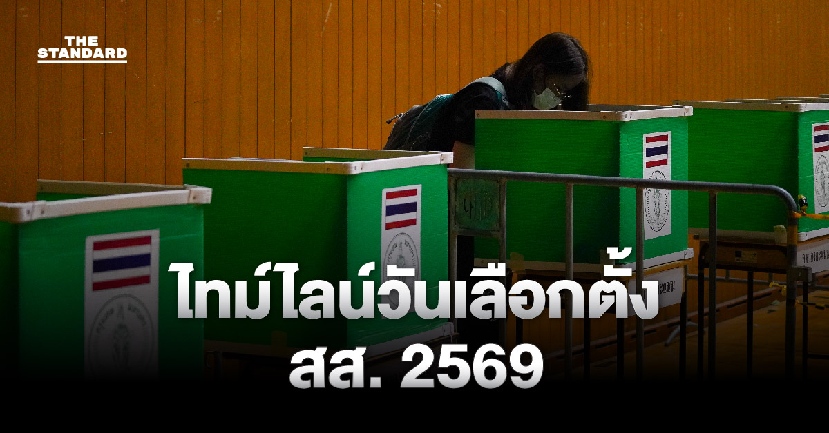 ไทม์ไลน์วันเลือกตั้ง สส. 2569