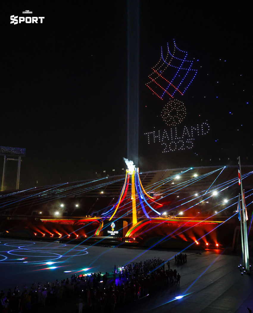 พิธีจุดคบเพลิง สัญญาณเริ่มซีเกมส์ 2025 อย่างเป็นทางการ 1