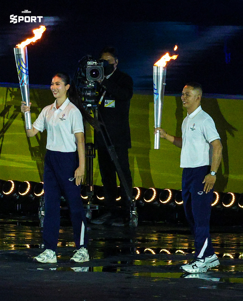 พิธีจุดคบเพลิง สัญญาณเริ่มซีเกมส์ 2025 อย่างเป็นทางการ 6