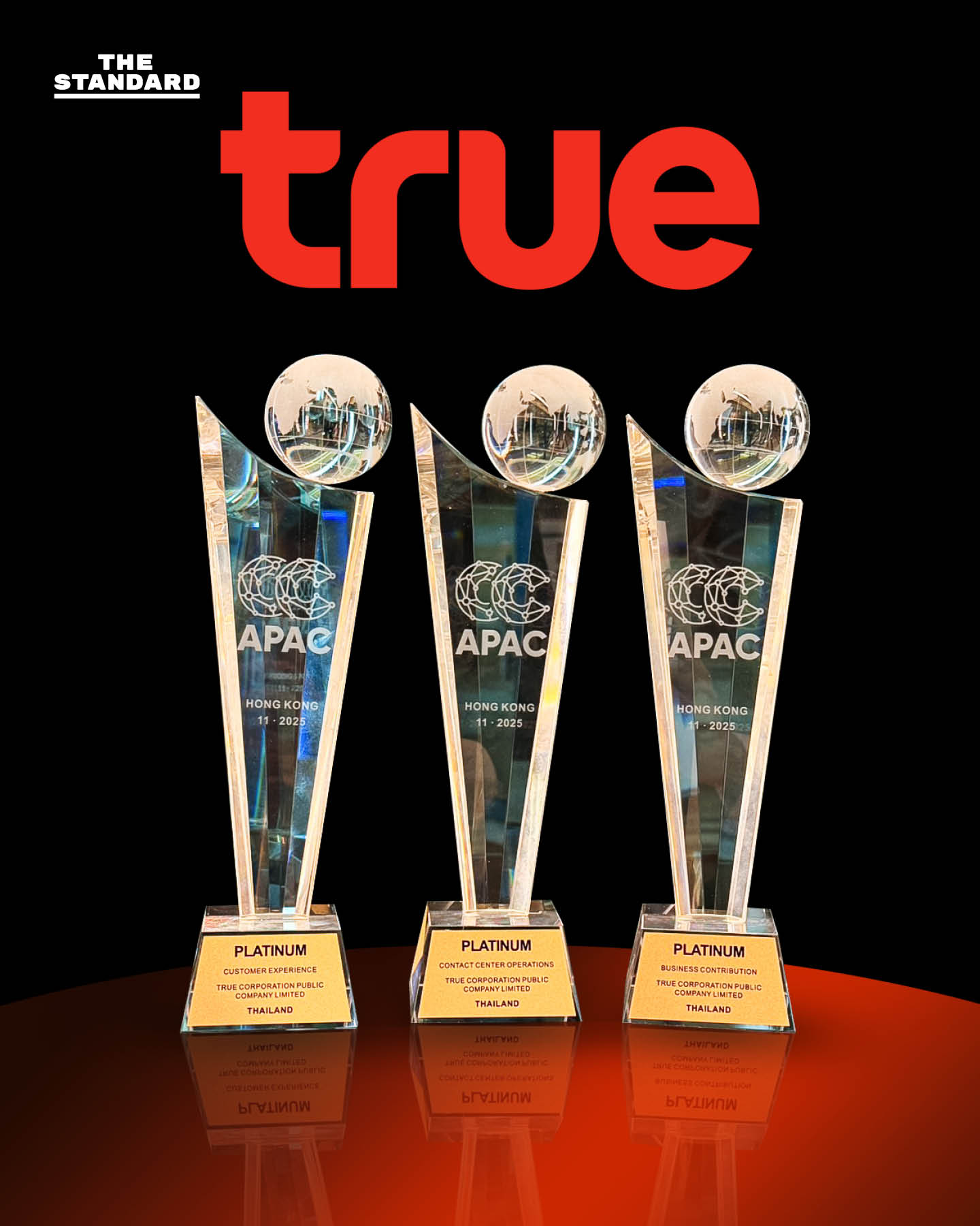 ทรู คอร์ปอเรชั่น พาคอลเซ็นเตอร์ไทยคว้า 3 รางวัลระดับภูมิภาค จาก CC-APAC Awards 2025 [ADVERTORIAL] 1