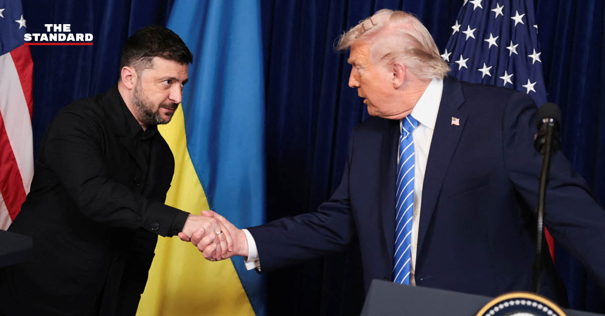 ทรัมป์-เซเลนสกีเผย ดีลสันติภาพรัสเซีย-ยูเครนใกล้บรรลุ แต่ ‘ดอนบาส’ ยังเป็นปมค้างคา