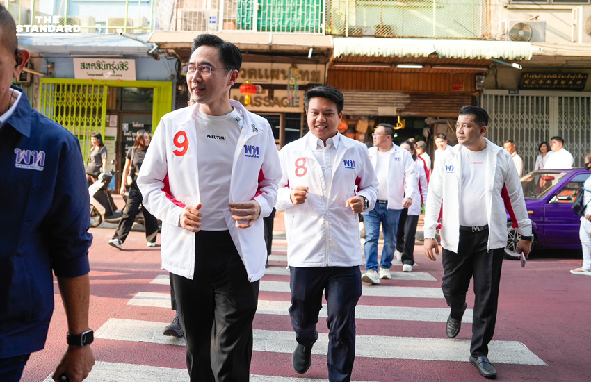 ยศชนัน-จุลพันธ์ เดิน เยาวราช ฝาก ‘หมอต้น-ญาณกิตติ์’ ผู้สมัครเพื่อไทย 7