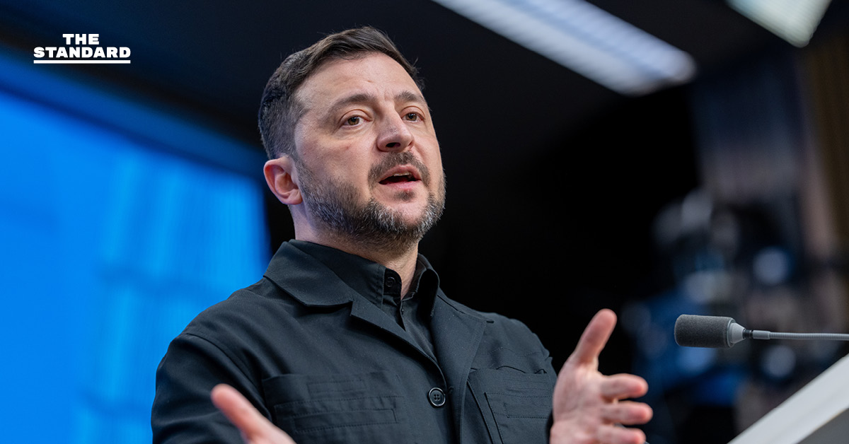 เซเลนสกีเดินหน้าจัดตั้งเขตปลอดทหารในแผนสันติภาพยูเครน