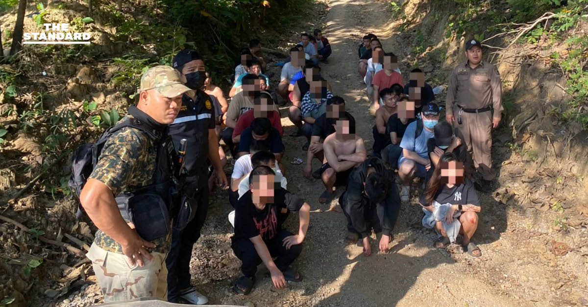 ​ตร. ป้องกันชายแดน จับ 45 ต่างชาติหนีกวาดล้างแก๊งคอลเซ็นเตอร์ พร้อมใช้กลไก NRM คัดกรองเข้ม ป้องกันไทยเป็นฐานกบดาน