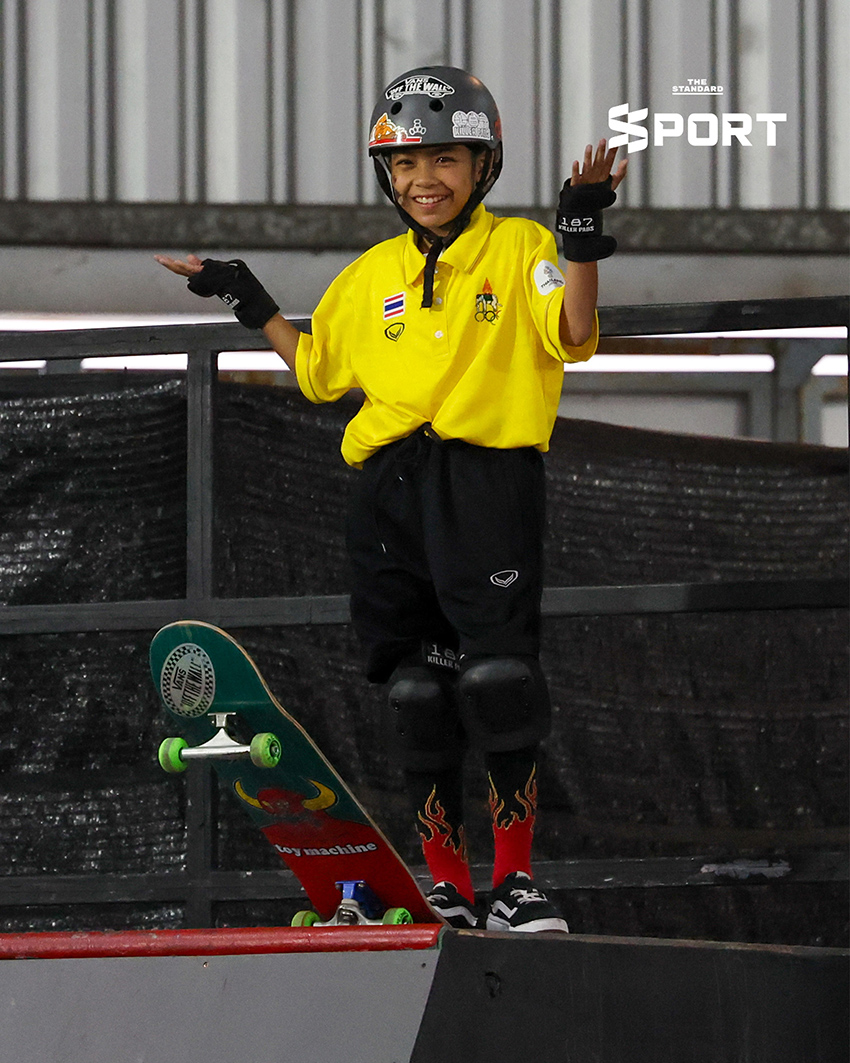 ‘น้องมินิ’ สาวน้อยวัย 10 ปี สร้างปรากฏการณ์ คว้าเหรียญทองสเก็ตบอร์ดซีเกมส์ 2025 12