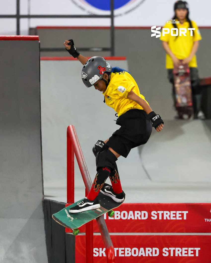 ‘น้องมินิ’ สาวน้อยวัย 10 ปี สร้างปรากฏการณ์ คว้าเหรียญทองสเก็ตบอร์ดซีเกมส์ 2025 2