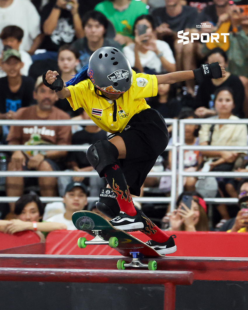 ‘น้องมินิ’ สาวน้อยวัย 10 ปี สร้างปรากฏการณ์ คว้าเหรียญทองสเก็ตบอร์ดซีเกมส์ 2025 3