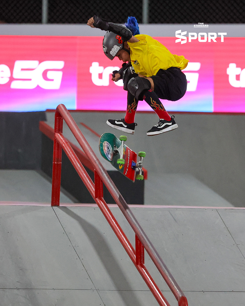 ‘น้องมินิ’ สาวน้อยวัย 10 ปี สร้างปรากฏการณ์ คว้าเหรียญทองสเก็ตบอร์ดซีเกมส์ 2025 5