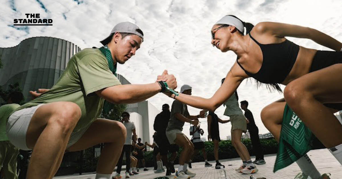 เลือดใหม่เพื่อไทยลงถนนวิ่ง Run Club สัมผัสเมืองจริง ดันนโยบายคุณภาพชีวิตคนกรุง