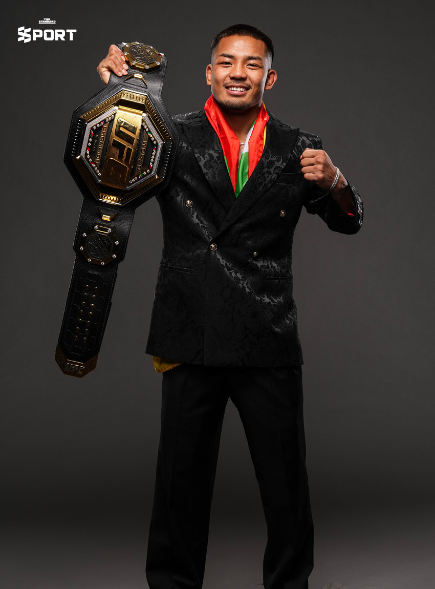 โจชัว แวน นักสู้ MMA ชาวเมียนมา สร้างประวัติศาสตร์ คว้าแชมป์ UFC รุ่นฟลายเวต 1