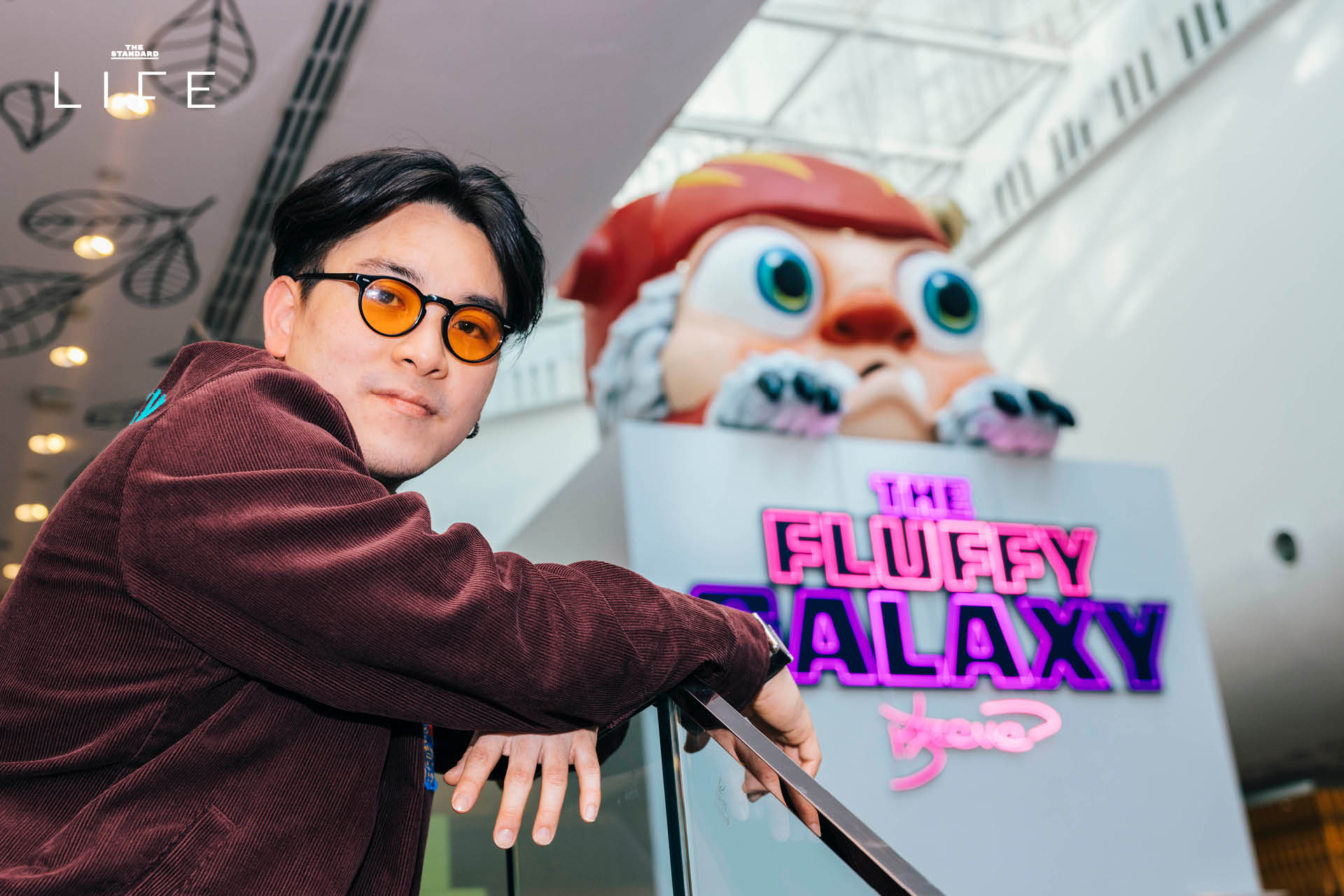 บรรยากาศนิทรรศการศิลปะ MRKREME THE FLUFFY GALAXY และเหล่าคาแรกเตอร์ปุกปุย