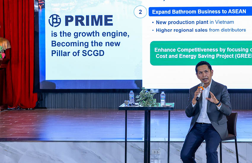 กุลเชฏฐ์ ธาราจันทร์ ผู้อำนวยการเอสซีจี ประจำประเทศเวียดนาม แถลงวิสัยทัศน์