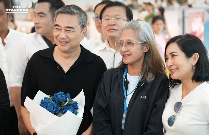 อภิสิทธิ์ เวชชาชีวะ พร้อมแคนดิเดตนายกฯ พรรคประชาธิปัตย์ ลงพื้นที่หาเสียงที่เซ็นทรัลเวสต์เกต พบปะประชาชน 4