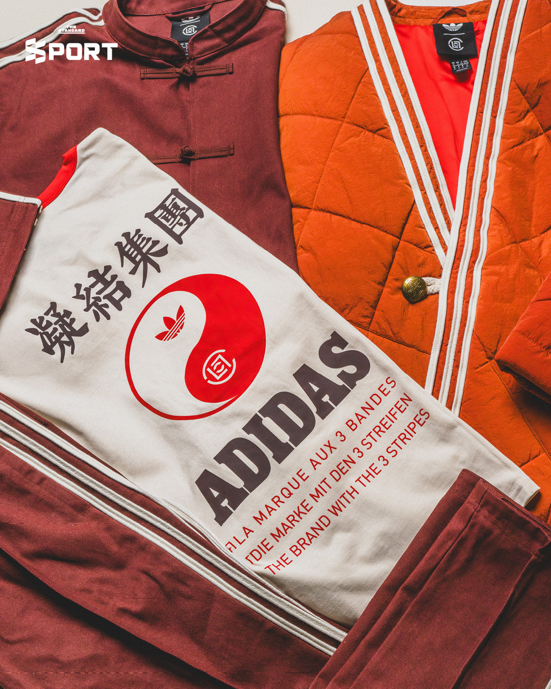 รองเท้าและเสื้อผ้าจากคอลเลกชัน adidas Originals x CLOT Lunar New Year 2026 ที่ผสานศิลปะกังฟูและพลังปีม้า 1