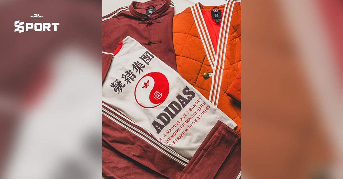 รองเท้าและเสื้อผ้าจากคอลเลกชัน adidas Originals x CLOT Lunar New Year 2026 ที่ผสานศิลปะกังฟูและพลังปีม้า