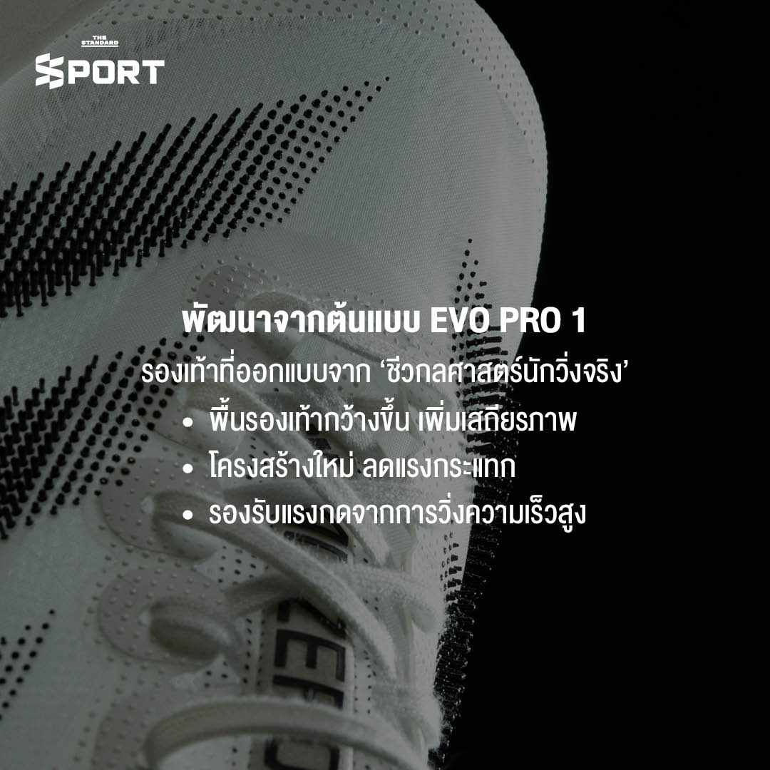รองเท้าวิ่ง EVOLUTION Pro จาก adidas x Pharrell Williams สีขาวดำ พร้อมรายละเอียดนวัตกรรม 2
