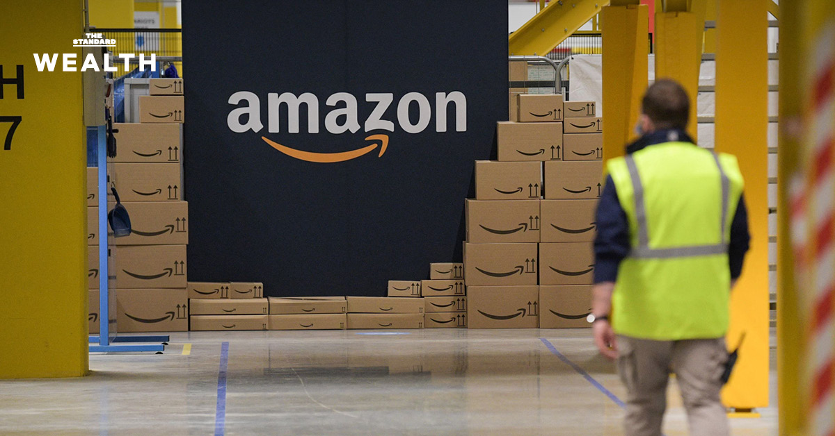 โลโก้ Amazon สื่อถึงการปลดพนักงาน 16,000 ตำแหน่ง แม้กำไรจะเพิ่มขึ้น