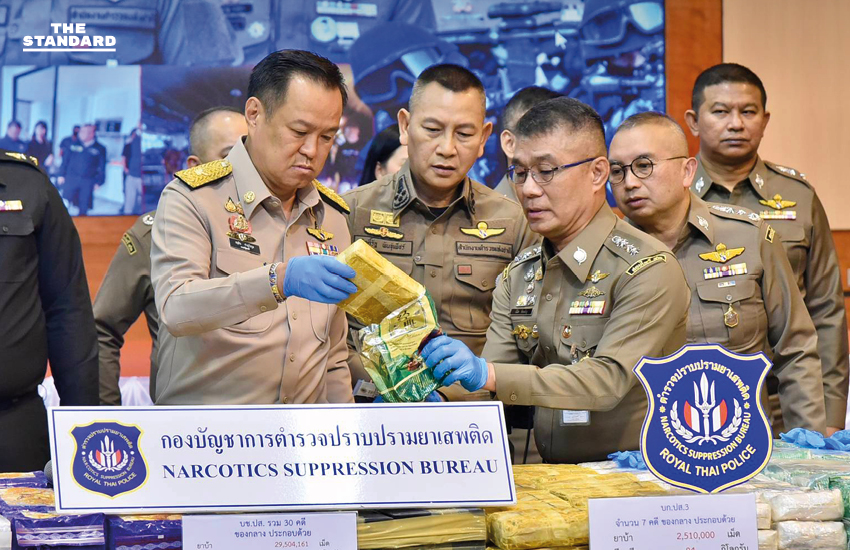 ‘อนุทิน’ แถลงผลงานกวาดล้างยาเสพติดข้ามปี ยึดยาบ้ากว่า 330 ล้านเม็ด ตัดวงจร บอสไต้หวัน สกัดเส้นทางลำเลียงทุกทิศทาง 1