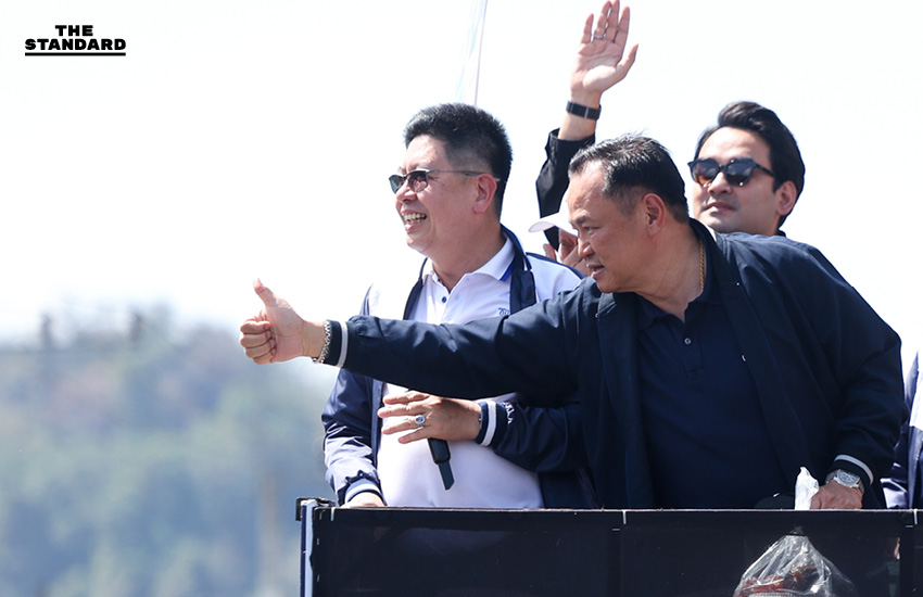 อนุทินขึ้นรถแห่หาเสียง เมือง พังงา ขอโอกาส ภูมิใจไทย ยกจังหวัด ก่อนยกเลิกหาเสียงบ่าย บินกลับ กทม. ด่วน 5