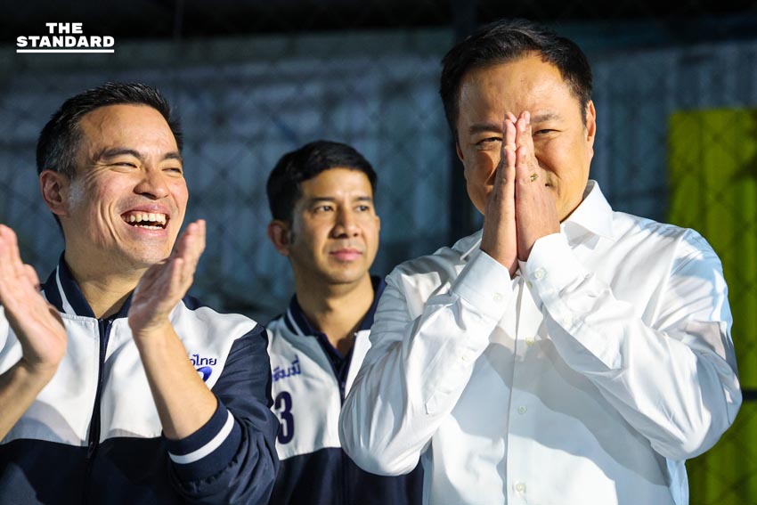 อนุทินหาเสียงเวทีปราศรัยย่อย กทม.ครั้งแรก อ้อนขอโอกาสให้ **ภูมิใจไทย** ชี้เป็นทางเลือกที่เข้มแข็งที่สุด 7