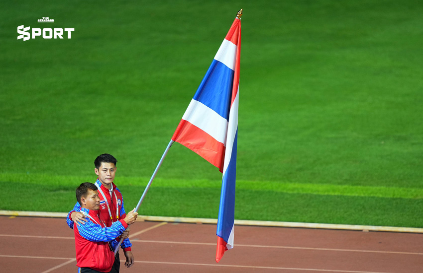 ภาพบรรยากาศพิธีปิดการแข่งขันอาเซียนพาราเกมส์ 2025 ที่เต็มไปด้วยรอยยิ้มและความสุขของนักกีฬา 2