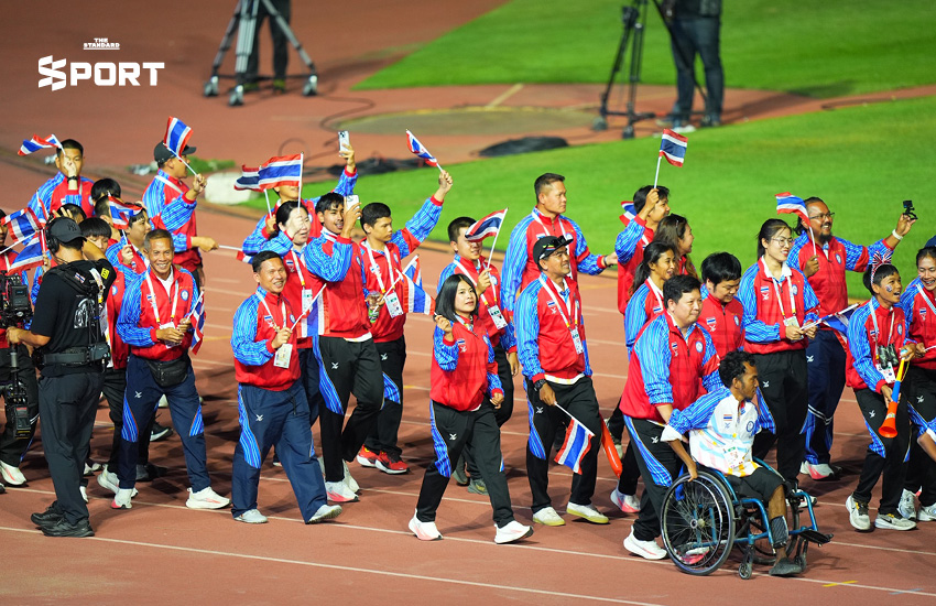 ภาพบรรยากาศพิธีปิดการแข่งขันอาเซียนพาราเกมส์ 2025 ที่เต็มไปด้วยรอยยิ้มและความสุขของนักกีฬา 7