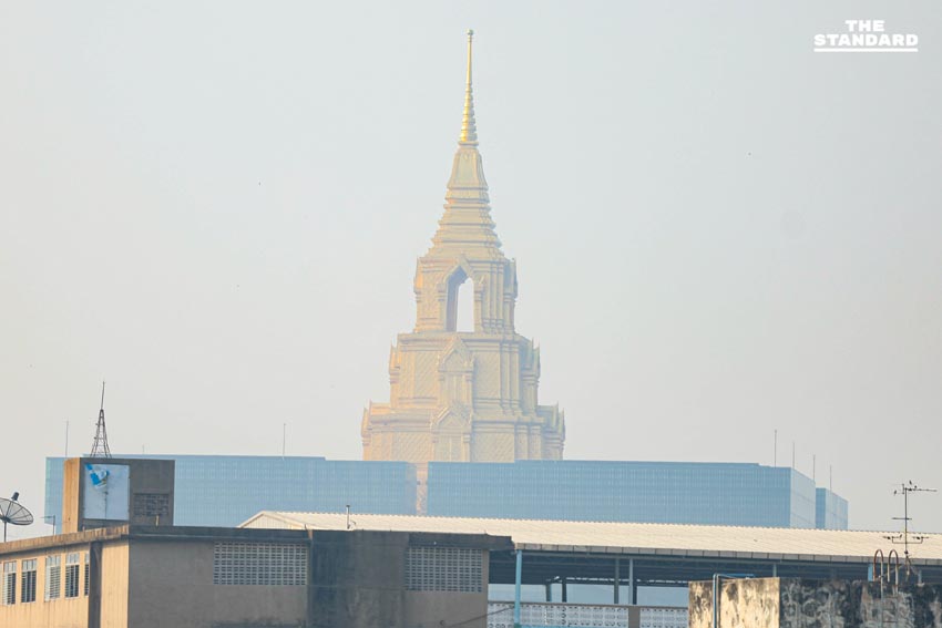 กทม. ฝุ่น PM 2.5 เช้านี้ เกินมาตรฐานทุกเขต พื้นที่สีส้ม เริ่มกระทบสุขภาพ บางรัก-ลาดกระบัง ค่าฝุ่นสูงสุด 2