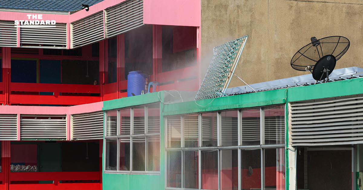 เจ้าหน้าที่ กทม. ตรวจเยี่ยม โรงเรียนวัดวิมุตยาราม ต้นแบบห้องเรียนปลอดฝุ่น เพื่อสร้างความมั่นใจด้านสุขภาพนักเรียน