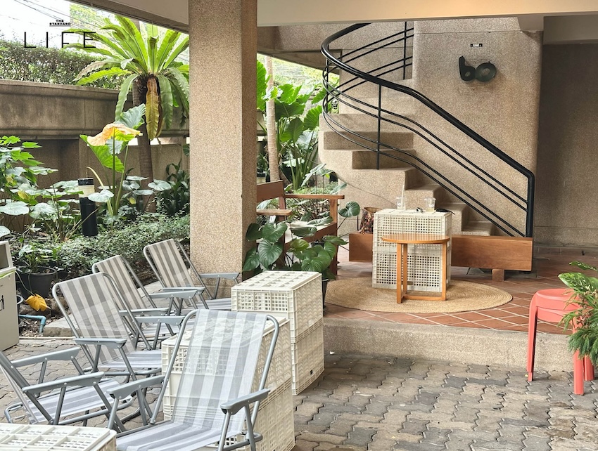 ภาพบรรยากาศคาเฟ่ BO BKK สำหรับนักวิ่งและคนรักสัตว์ ใจกลางสาทรซอย 1 1