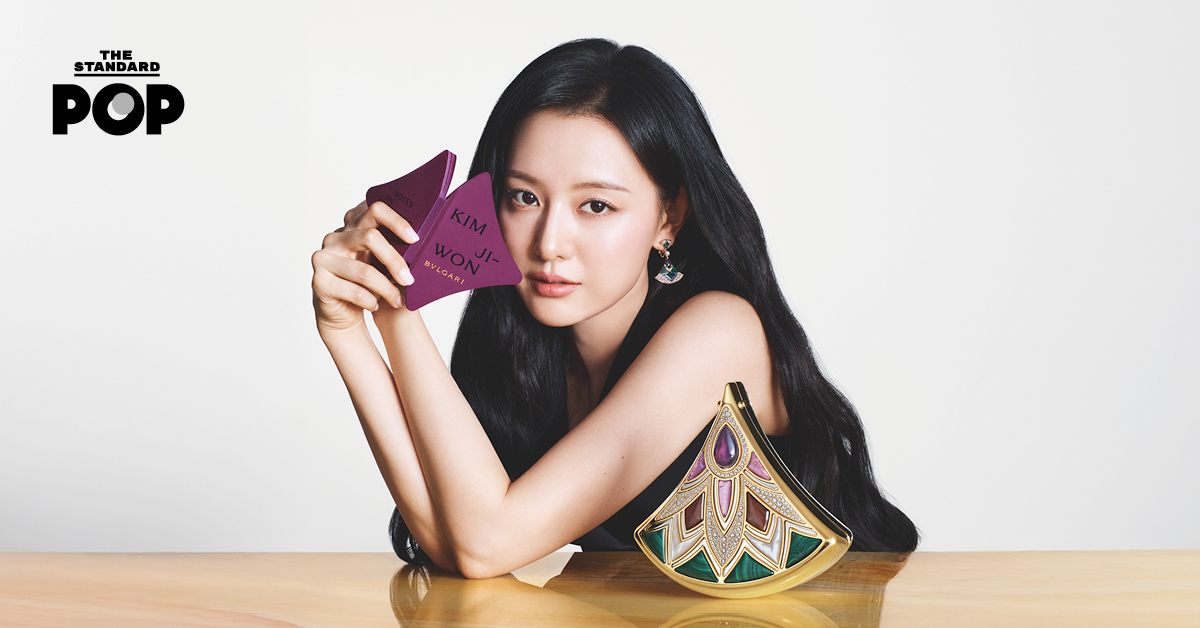 คิมจีวอน นางเอกสาวชาวเกาหลีใต้ในแคมเปญเปิดตัวคอลเล็กชัน BVLGARI Icons Minaudières
