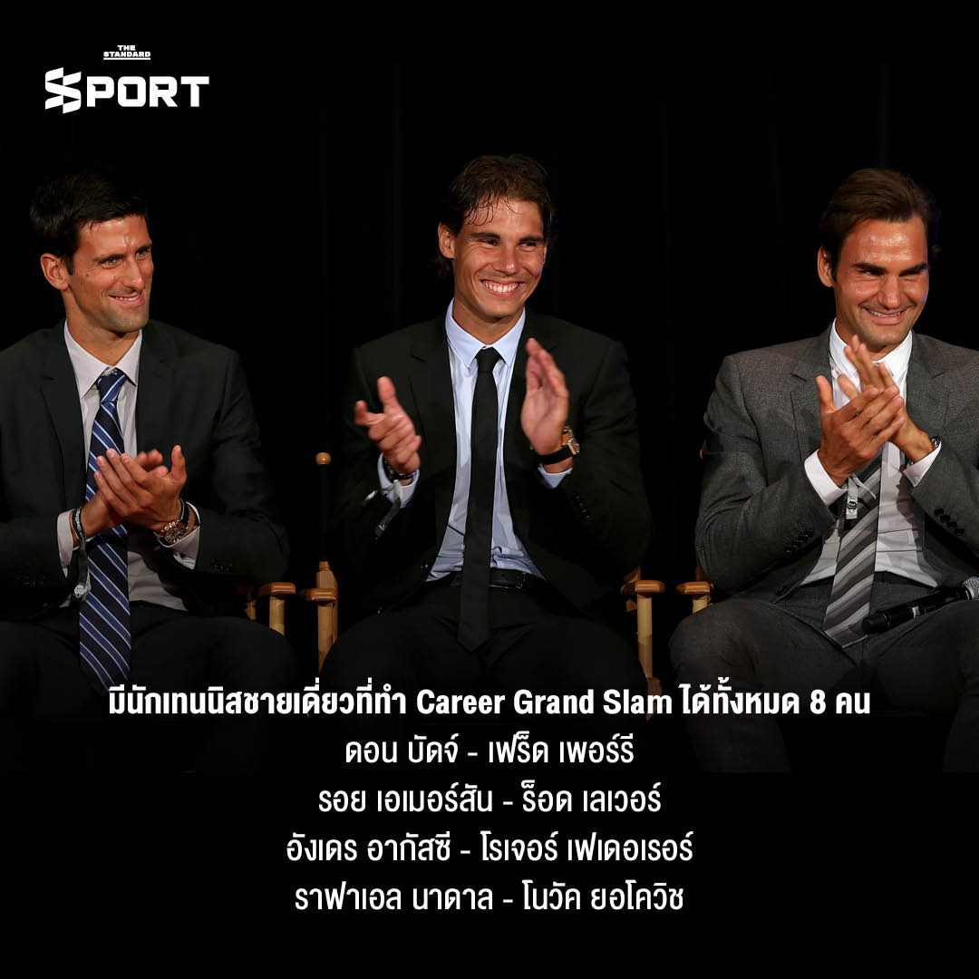 บทพิสูจน์ Career Grand Slam ที่ โรเจอร์ เฟเดอเรอร์ อยากเห็นจาก อัลการาซ 1