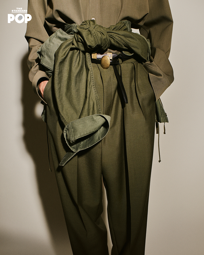 ภาพจาก CELINE แสดงเสื้อผ้าคอลเล็กชันผู้ชาย Fall/Winter 2026 ผลงานแรกของ Michael Rider 8