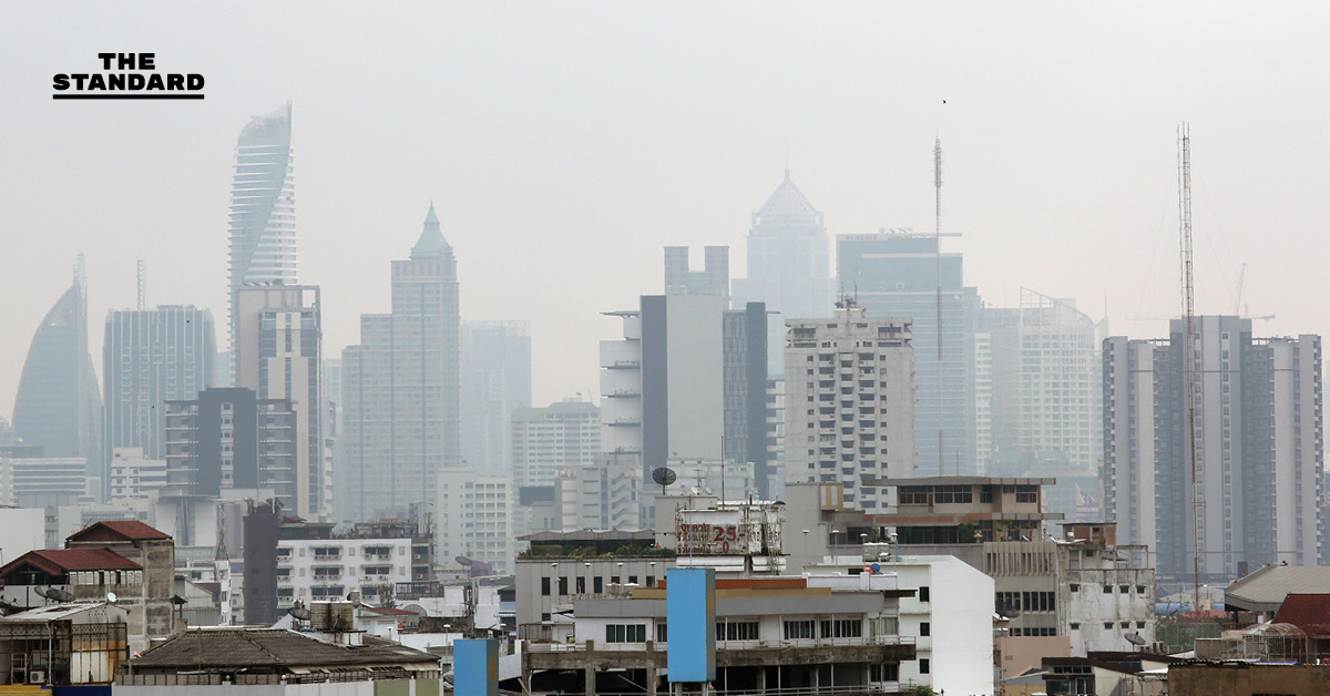 ชัชชาติ สิทธิพันธุ์ ผู้ว่าฯ กทม. แถลงติดตามสถานการณ์ฝุ่น PM2.5