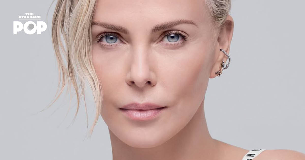Charlize Theron ในแคมเปญ Dior Beauty