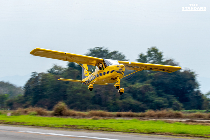ภาพบรรยากาศงาน Chiang Mai International Airshow Festival 2026 ณ สนามบินเล็กเชียงใหม่แอร์สปอร์ต แสดงเครื่องบินเล็กหลายลำจอดโชว์ 1