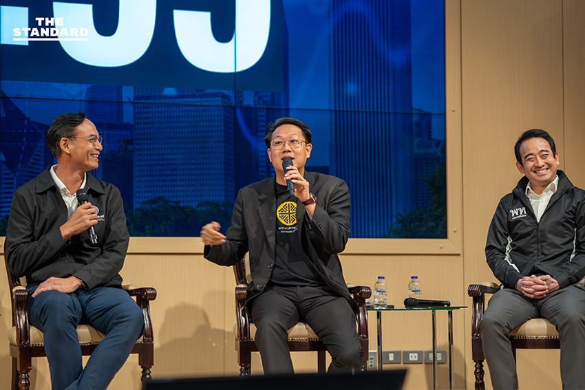 Based on the specific rule provided (add a space before proper nouns that follow a verb), there are no instances in this headline where a proper noun immediately follows a verb. * The verb จัด is followed by เวทีดีเบต (a common noun phrase). * The verb เปิด is followed by มุมมอง (a common noun). * มช. is a proper noun, but it precedes the verb จัด. * ‘ทางเลือกนโยบายเศรษฐกิจ’ is a proper noun (a title), but it follows เวทีดีเบต, not directly the verb จัด. Therefore, strictly applying the given rule, the headline remains unchanged: **เศรษฐศาสตร์ มช. จัดเวทีดีเบต ‘ทางเลือกนโยบายเศรษฐกิจ’ เปิดมุมมองพรรคต่อภาษี-สวัสดิการ** 1