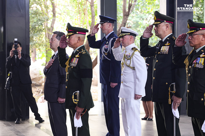 พล.อ. อุกฤษฎ์ บุญตานนท์ ผบ.ทสส. และ ฌอน เค. โอนีลล์ เอกอัครราชทูตสหรัฐฯ ร่วมแถลงข่าวการฝึก Cobra Gold 2026 5