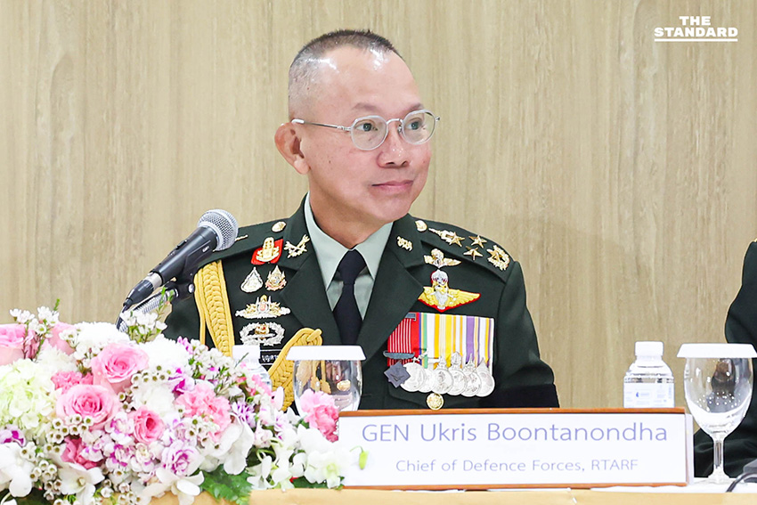 พล.อ. อุกฤษฎ์ บุญตานนท์ ผบ.ทสส. และ ฌอน เค. โอนีลล์ เอกอัครราชทูตสหรัฐฯ ร่วมแถลงข่าวการฝึก Cobra Gold 2026 9