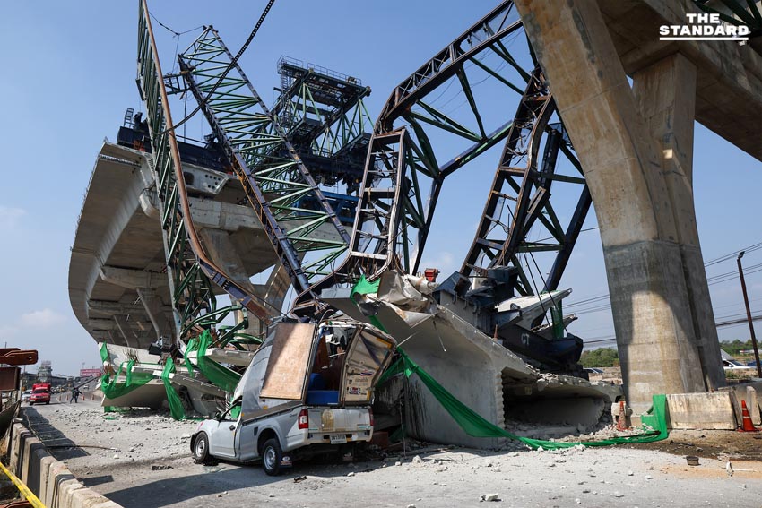 ความคืบหน้าเหตุเครนถล่ม ถนนพระราม 2 จังหวัดสั่งระดมทีมกู้ภัยเร่งช่วยเหลือผู้ประสบภัย พร้อมอำนวยความสะดวกจราจร 5