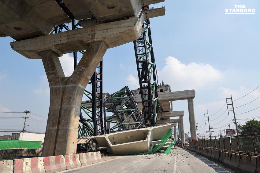 ความคืบหน้าเหตุเครนถล่ม ถนนพระราม 2 จังหวัดสั่งระดมทีมกู้ภัยเร่งช่วยเหลือผู้ประสบภัย พร้อมอำนวยความสะดวกจราจร 6