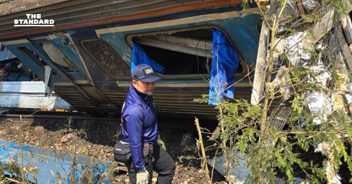 สธ. แถลง เหตุเครนถล่มทับรถไฟ ยืนยัน ผู้เสียชีวิต 22 ราย เร่งระดม แพทย์เฉพาะทาง กู้ชีพ ทารกวัย 1 ขวบและผู้ป่วยวิกฤต