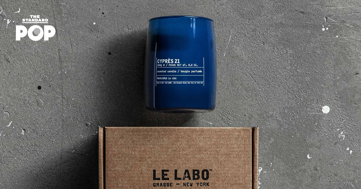 Le Labo CYPRÈS 21 Indigo Classic Candle เทียนหอมใหม่ที่ได้แรงบันดาลใจจากศิลปะการย้อมคราม ญี่ปุ่น