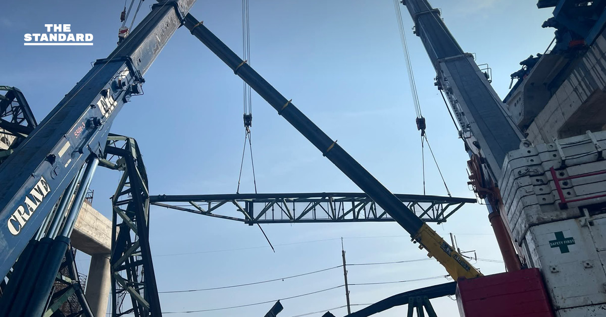 ทล. แจงเหตุไฟไหม้ขณะกู้ซากเครน พระราม 2 ยืนยันคุมเพลิงได้ ไม่มีผู้บาดเจ็บ สรุปยอดเยียวยา 1.7 ล้านบาท