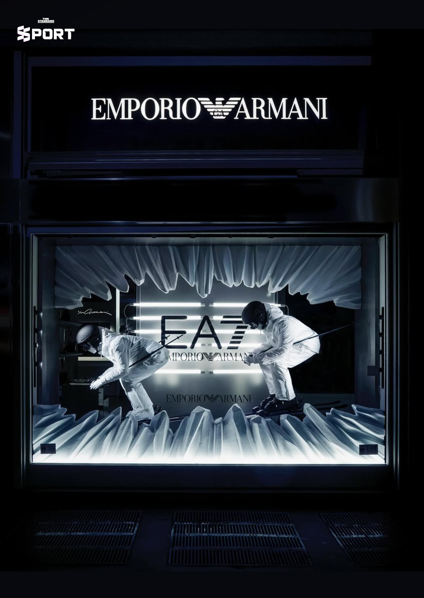 EA7 Emporio Armani จัดอีเวนต์ต้อนรับโอลิมปิกฤดูหนาวในเมืองมิลาน 3