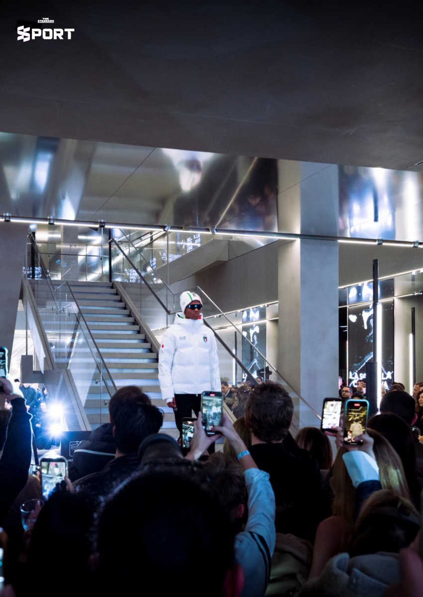 EA7 Emporio Armani จัดอีเวนต์ต้อนรับโอลิมปิกฤดูหนาวในเมืองมิลาน 4