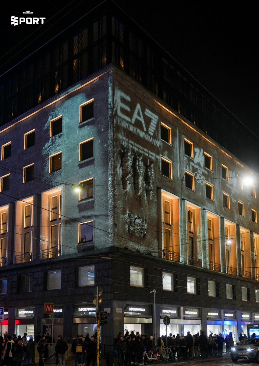 EA7 Emporio Armani จัดอีเวนต์ต้อนรับโอลิมปิกฤดูหนาวในเมืองมิลาน 7