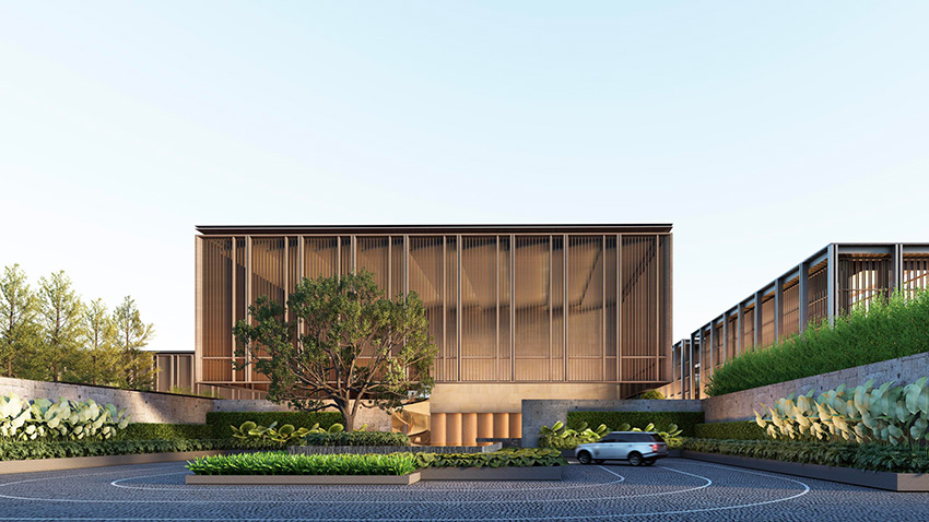 ภาพจำลองอาคาร Eden Country Club คันทรีคลับแห่งใหม่ที่ออกแบบคล้ายรีสอร์ต ล้อมรอบด้วยธรรมชาติ พร้อมสิ่งอำนวยความสะดวกด้านกีฬาและสุขภาพครบวงจร 2