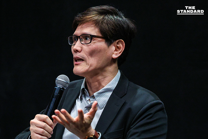 บรรยากาศเวทีดีเบตการศึกษา EDUCATION BATTLE โดย The Standard มีตัวแทนพรรคการเมืองและผู้เชี่ยวชาญร่วมดีเบต 14