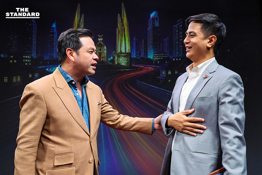 บรรยากาศเวทีดีเบตการศึกษา EDUCATION BATTLE โดย The Standard มีตัวแทนพรรคการเมืองและผู้เชี่ยวชาญร่วมดีเบต 2