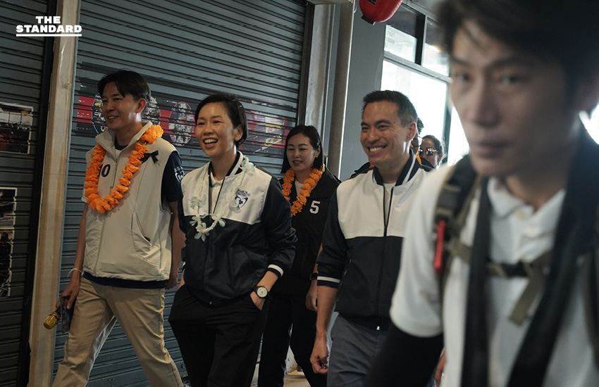 เอกนัฏ นำทีม ภูมิใจไทย ลงพื้นที่ วังหลัง เตรียมจัดคิว หัวหน้าพรรค สีหศักดิ์-ศุภจี ช่วยหาเสียง กทม. 4